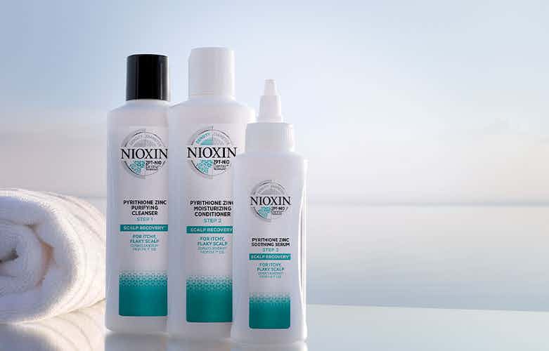 Discover the NIOXIN Scalp Recovery™ Anti-Dandruff System to de-stress your scalp.
